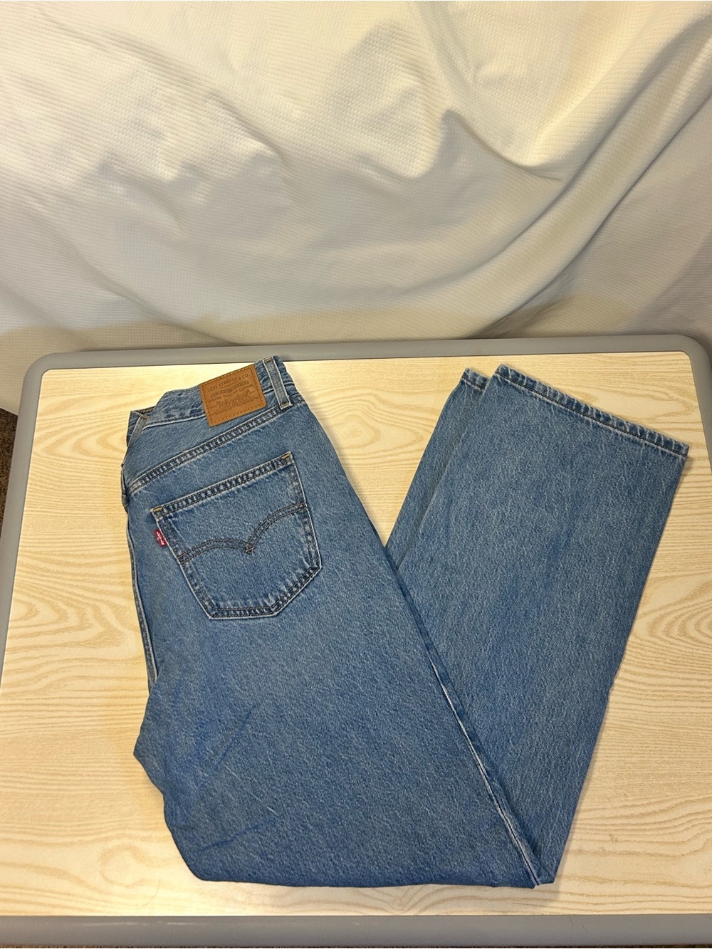 Levi's Women's Blue Straight Leg Jeans